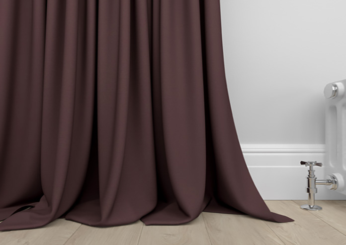 Faux Suede, Charcoal - Made to Measure Curtains - Image 6